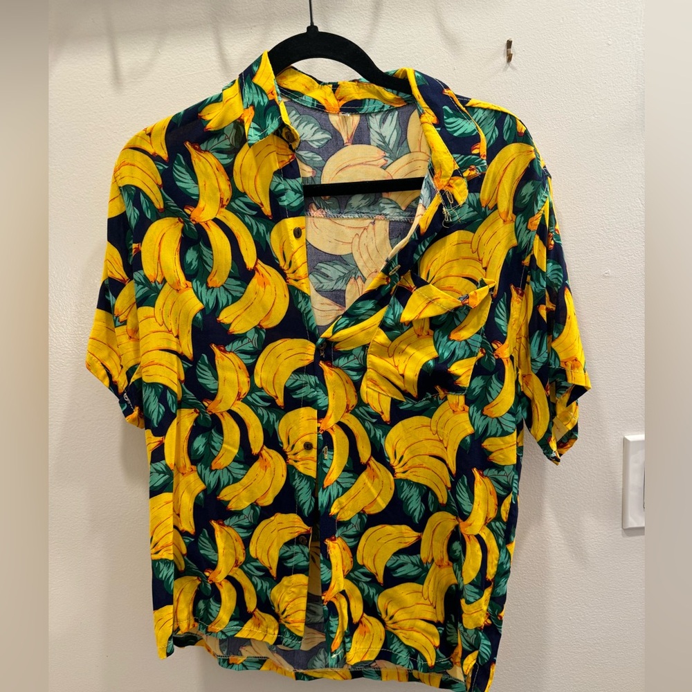 Banana Hawaiian shirt